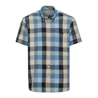 CAMEL ACTIVE Kurzarmhemd blau M