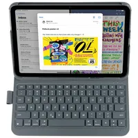 DEQSTER Slim PRO Keyboard 10.9"/11", QWERTZ, Deutsch, Mechanischer Switch,
