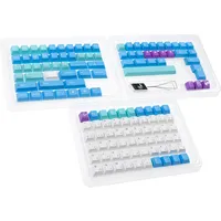 Ducky x MK Frozen Llama, Keycaps, Blau