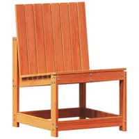 VidaXL Gartenstuhl Wachsbraun 50,5 x 55 x 77 cm