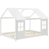 [en.casa] Kinderbett Tostedt 140 x 200 cm Kiefer massiv