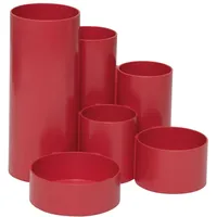 Maul MAULtubo Recycling 4115625 Stifteköcher Rot Anzahl der Fächer: