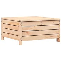 VidaXL Gartenhocker mit Kissen 63,5 x 32 x 0