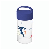 Koziol Buddy Snack- und Trinkflasche, 500ml, Space Wasserflasche 500