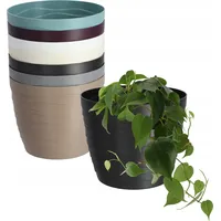 Kadax Blumentopf aus Kunststoff, Pflanztopf, runder Topf, 13 cm,