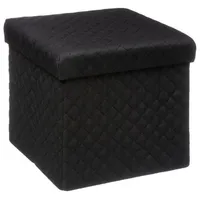 5five simply smart Sitzhocker mit Stauraum in schwarz |
