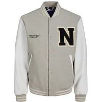JACK & JONES College Wool Blend Bomberjacke - Crockery