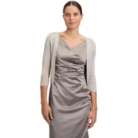 Vera Mont Strickbolero ohne Verschluss Silver/Beige,M