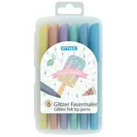 Stylex Faserstift 6 St. Pastell