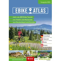 TVV Touristik-Verlag GmbH EBike Atlas 2023
