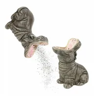 Donkey products Hungry Hippos Salt & Pepper - Nilpferde