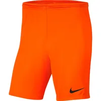 Nike Park III Dri-FIT Knit Fußballshorts Kinder safety orange/black