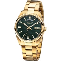 REGENT Herren Analog Metallarmband 40 mm 1142587