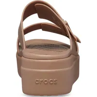 Crocs Brooklyn Low Wedge Sandal Latte, 37/38 EU