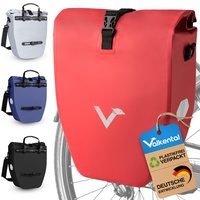 Valkental Gepäckträgertasche ValkBasic rot 20L