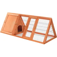 Wiltec Kleintierstall 118 x 50 x 45 cm braun