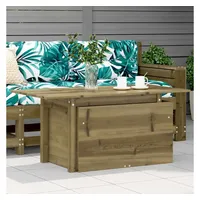 VidaXL Gartentisch 100 x 50 x 75 cm Braun