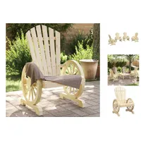 VidaXL Adirondack Gartensessel 59,2 x 77,7 x 31,1 cm