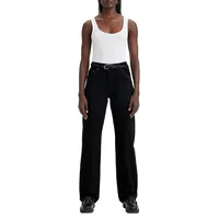 Levi's 501 90s Jeans Straight Leg in Schwarz-W32 /