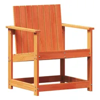 VidaXL Gartenstuhl Wachsbraun 62 x 56 x 77 cm