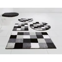 GRUND Badematte GRUND "Mosaik, Badvorleger, Badezimmer Teppich, sehr weich"