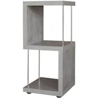 Hti-Living Standregal 2 Fächer Thekla Beton