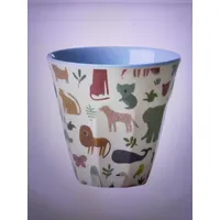Rice Melamin Sweet Jungle - Dusty Blue 250ml