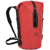 Highlander Wasserdichter Rucksack Drybag Throne 45 Liter Reisetasche-Rot –