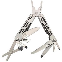 Herbertz Multitool 572300, 15 Funktionen, mit Nylonetui