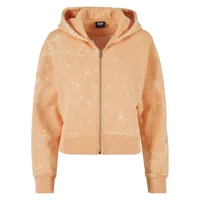 URBAN CLASSICS Sweatjacke - orange - M