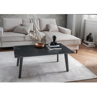 Paroli Couchtisch PAROLI, schwarz (schwarz, schwarz, schwarz marmoriert), B:110cm