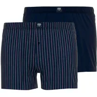 CECEBA Boxershorts Daytona blau/rot/mehrfarbig XXL 2er Pack