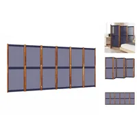 VidaXL 6-tlg. Paravent Dunkelblau 420x180 cm