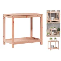 VidaXL Pflanztisch mit Ablage 82,5x50x75 cm Massivholz Douglasie