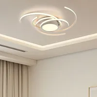 Lqwell ® Deckenleuchte LED Deckenlampe, 40W 3000K Küchenlampe Modern