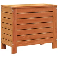 VidaXL Gartenhocker Wachsbraun 62x31,5x52 cm Massivholz Kiefer - Braun