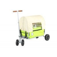 Beachtrekker faltbarer Bollerwagen Life mit integrierter Feststellbremse und Sonnenverdeck