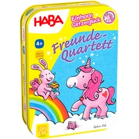 HABA Einhorn Glitzerglück - Freunde-Quartett