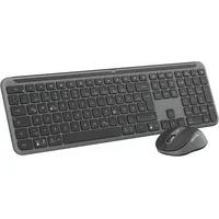 Logitech Signature Slim Combo Graphite, Logi Bolt, USB/Bluetooth, DE