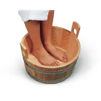 Blumenberg gmbh Fußbadewanne Standard aus Holz Lärche natur mit