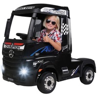 ACTIONBIKES MOTORS Kinder-Elektroauto Mercedes Benz Actros Truck, lizenziert, 180