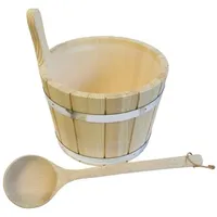 Blumenberg gmbh Sauna Aufgusskübel 5 Liter mit Aufgusskelle 40