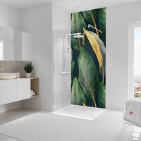 Schulte Duschrückwand DecoDesign Softtouch 100 x 255 cm Tropenblätter
