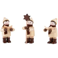 Großhandel Dregeno Kurrende Kurrendefiguren klein natur (3) H=ca 7,5