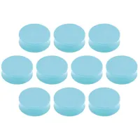 Magnetoplan Ergo-Magnete, large, Babyblau, Pack a 10 Stück