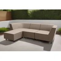 DOMO collection Ecksofa DOMO COLLECTION "Sonna, individuell zusammenstellbar L-Form",