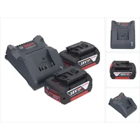 Bosch Professional, Werkzeugakku - Ladegerät Ladegerät und Akku 18