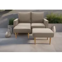 DOMO collection 2-Sitzer DOMO COLLECTION "Slunce, Outdoor-Raumwunder", braun, B:170cm