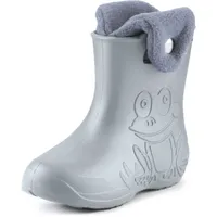 Ladeheid EVA Kinder Jungen Mädchen Gummistiefel Regenschuhe gefüttert Regenstiefel
