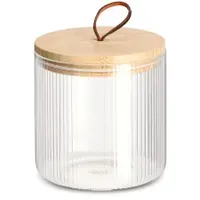 Zeller Vorratsglas RILLEN BHT 12x12.70x12 cm